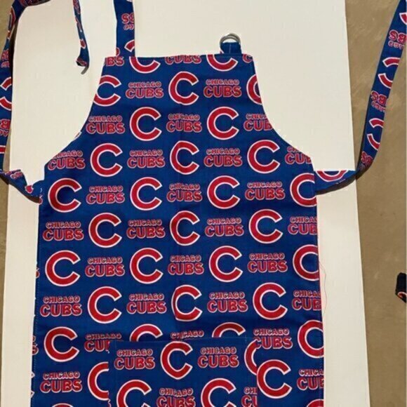 Hand Crafted Other - Chicago Cubs Child Apron size Medium